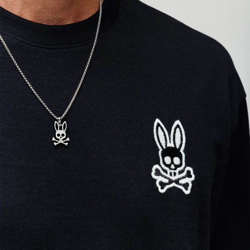CAMISETA NEGRA HARLEY PSYCHO BUNNY