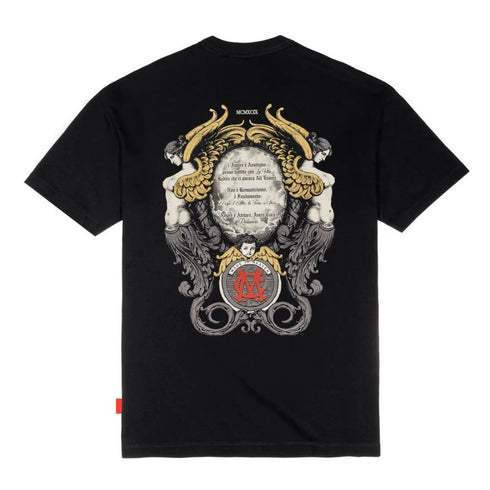 CAMISETA NEGRA SPIGA CLEMONT