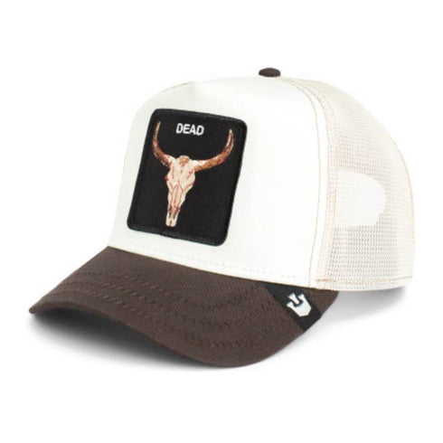 GORRA BLANCA THE DEAD SKULL GOORIN BROS