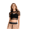 CROP TOP NEGRO NOVA GIRBAUD
