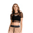CROP TOP NEGRO NOVA GIRBAUD