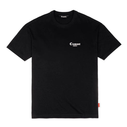 CAMISETA NEGRA SPIGA CLEMONT