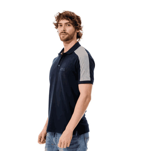 POLO AZUL GM1102654N000 GIRBAUD