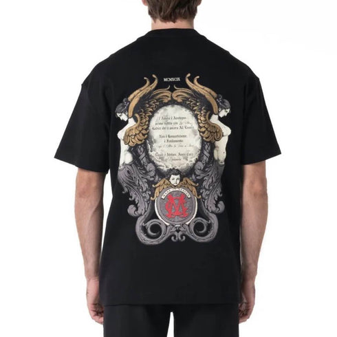 CAMISETA NEGRA SPIGA CLEMONT