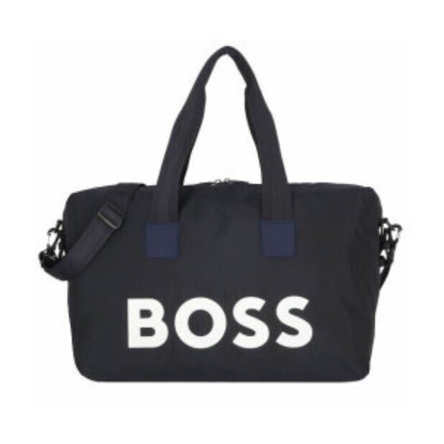 MORRAL AZUL OSCURO CATCH HOLDALL BOSS