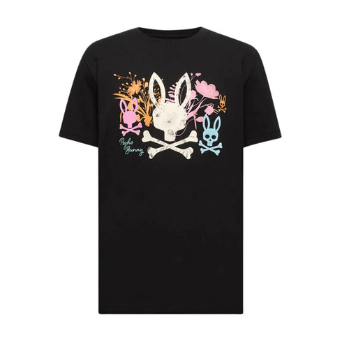 CAMISETA NEGRA SANTINO PSYCHO BUNNY