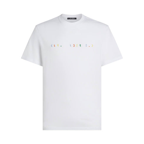 CAMISETA BLANCA SUMMER LOGO KARL LAGERFELD