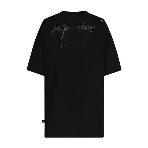 CAMISETA OVERSIZED NEGRA CALDWELL MONASTERY