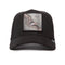 GORRA NEGRA THE SUEDE BAT GOORIN BROS