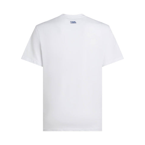 CAMISETA BLANCA SUMMER LOGO KARL LAGERFELD