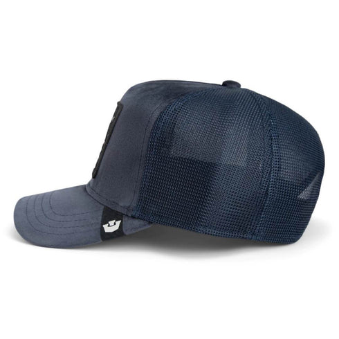 GORRA AZUL VELOUR LION GOORIN BROS