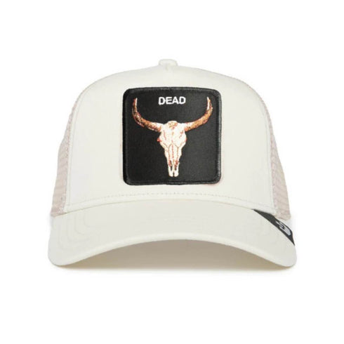 GORRA BLANCA THE DEAD SKULL GOORIN BROS