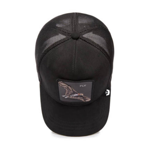 GORRA NEGRA THE SUEDE BAT GOORIN BROS