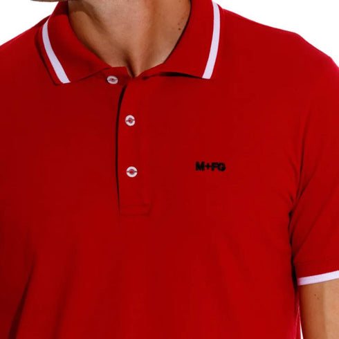 POLO ROJO GIRBAUD
