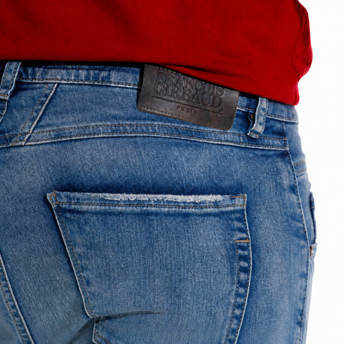 JEAN AZUL PEDAL PUSHER GIRBAUD
