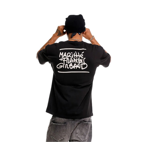 CAMISETA NEGRA LE FRANCOIS GIRBAUD