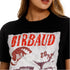 CAMISETA NEGRA LUEUR GIRBAUD