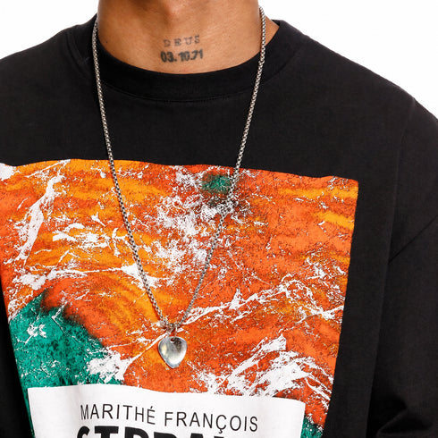 CAMISETA NEGRA LE MONARQUE GIRBAUD