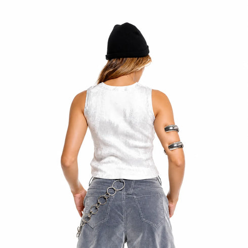 TOP CREMA GIRBAUD DAMA