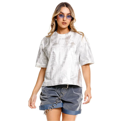 CAMISETA BEIGE LUEUR GIRBAUD DAMA