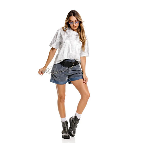CAMISETA BEIGE LUEUR GIRBAUD DAMA