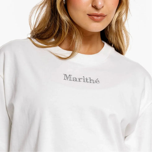 CAMISETA CREMA LUEUR GIRBAUD DAMA
