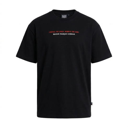 CAMISETA NEGRA LE MONARQUE GIRBAUD