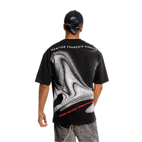 CAMISETA NEGRA LE MONARQUE GIRBAUD