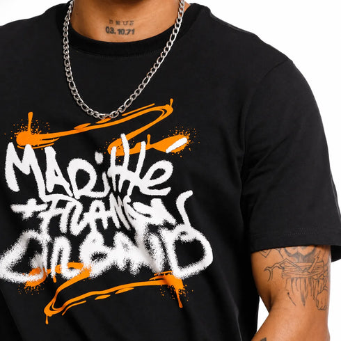 CAMISETA NEGRA LE FRANCOIS GIRBAUD