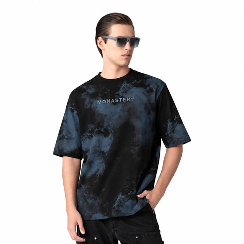CAMISETA NEGRA MONTIS OVERSIZED MONASTERY