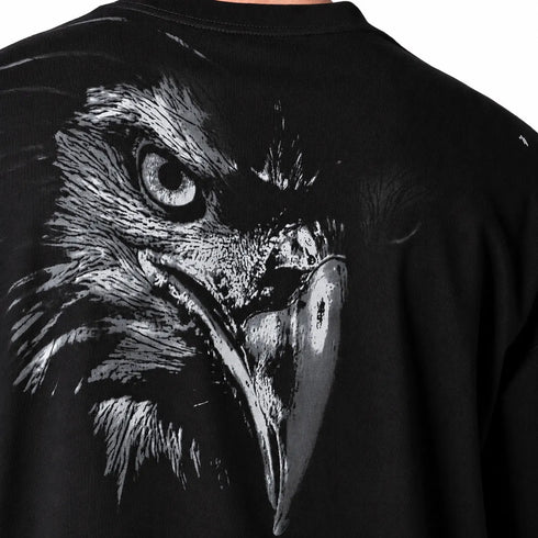 CAMISETA NEGRA SOMMET OVERSIZED MONASTERY