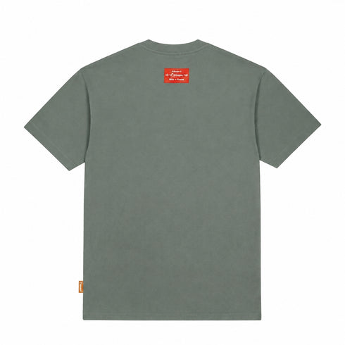CAMISETA GRIS OSCURA OVERSIZED RIFRAZIONE CLEMONT