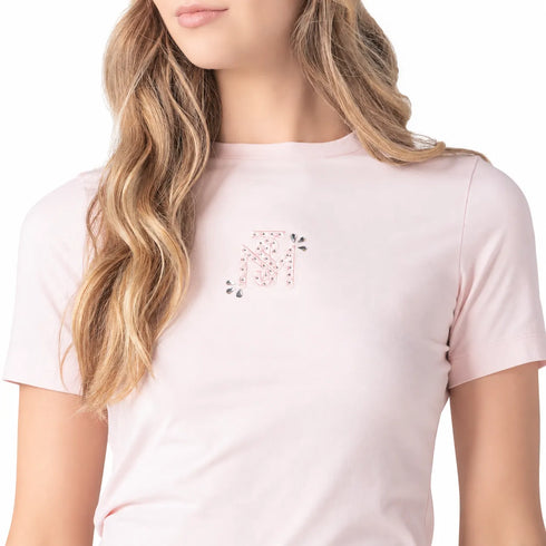 CAMISETA ROSADA SUPRA MONASTERY DAMA