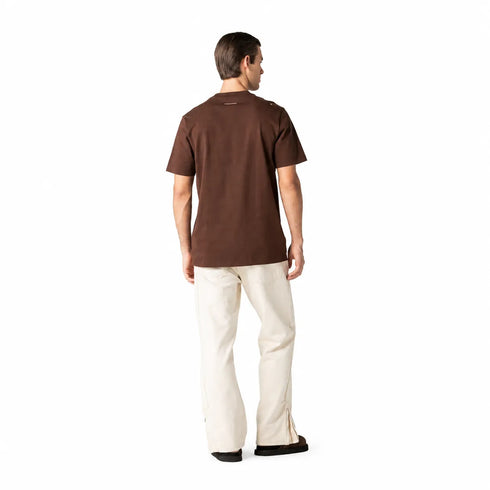 CAMISETA MARRÓN ZANKSAR MONASTERY
