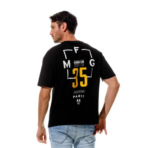 CAMISETA NEGRA GM1102643N000 GIRBAUD