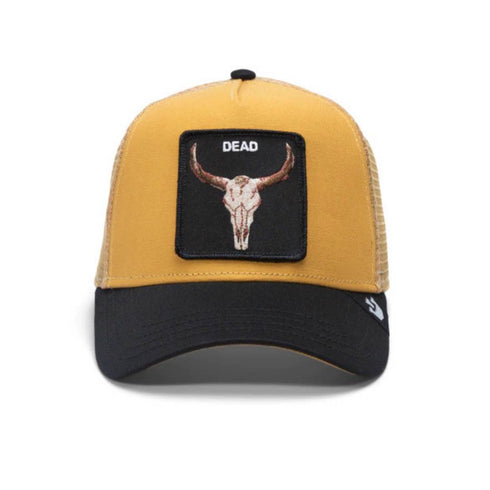 GORRA AMARILLA THE DEAD SKULL GOORIN BROS