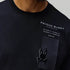 CAMISETA NEGRA SUMMIT PSYCHO BUNNY