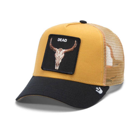 GORRA AMARILLA THE DEAD SKULL GOORIN BROS