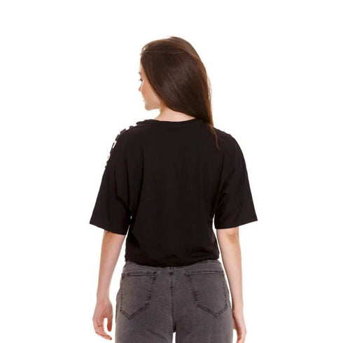 CAMISETA NEGRA GF1100657N000 GIRBAUD