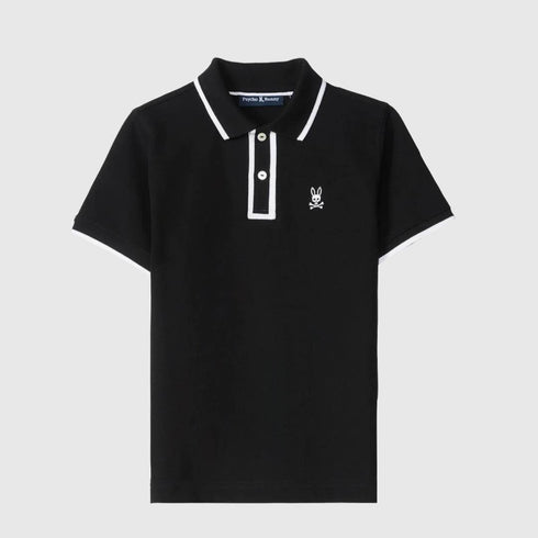 POLO NEGRO WESTBURY PSYCHO BUNNY KIDS