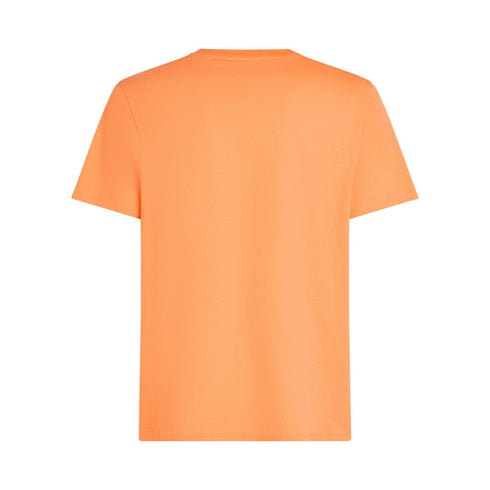 CAMISETA NARANJA SIGNATURE EMBOSS KARL LAGERFELD