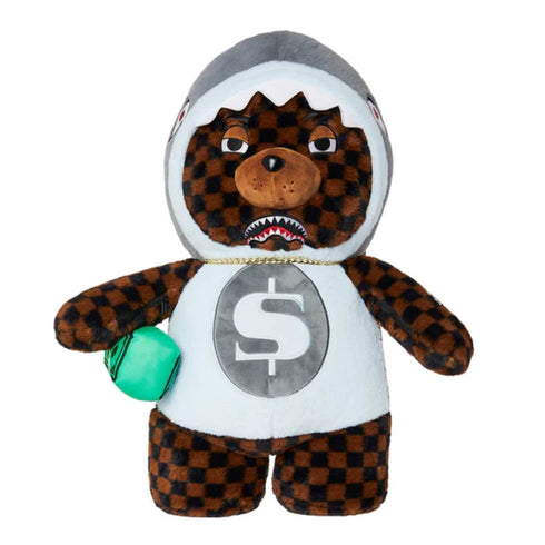 MOCHILA DE OSO MARRÓN MONAY BEAR IN SHARK SPRAYGROUND