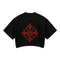 CROP TOP NEGRO ATTRAZIONE CLEMONT