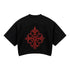 CROP TOP NEGRO ATTRAZIONE CLEMONT