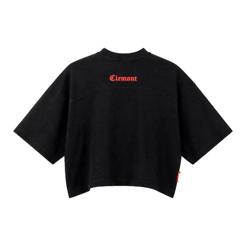 CROP TOP NEGRO ATTRAZIONE CLEMONT