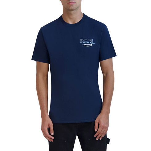 CAMISETA AZUL ARMOUR KARL LAGERFELD