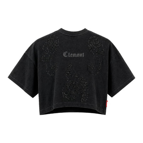 CROP TOP NEGRO ANNAGARE CLEMONT
