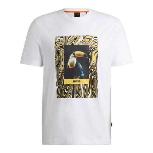 CAMISETA BLANCA TEE TUCAN BOSS