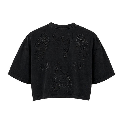CROP TOP NEGRO ANNAGARE CLEMONT