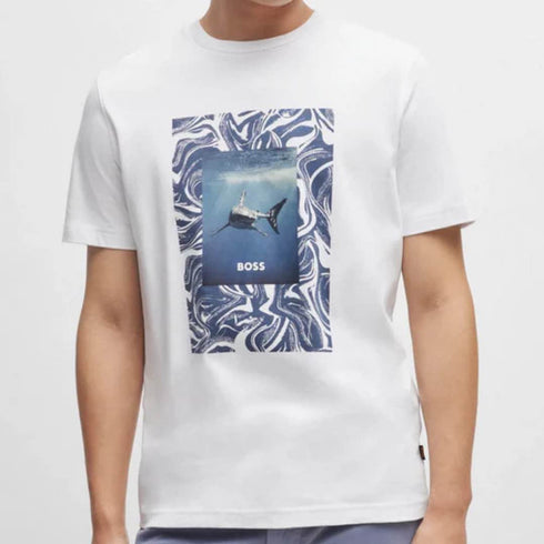 CAMISETA BLANCA TEE TUCAN BOSS